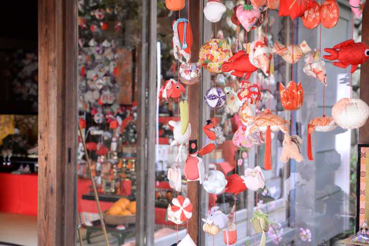 毎年1月下旬！3月下旬に開催される雛のつるし飾りまつり
