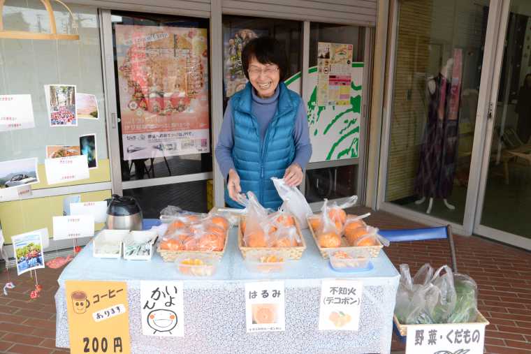 町の人との会話も弾みます
