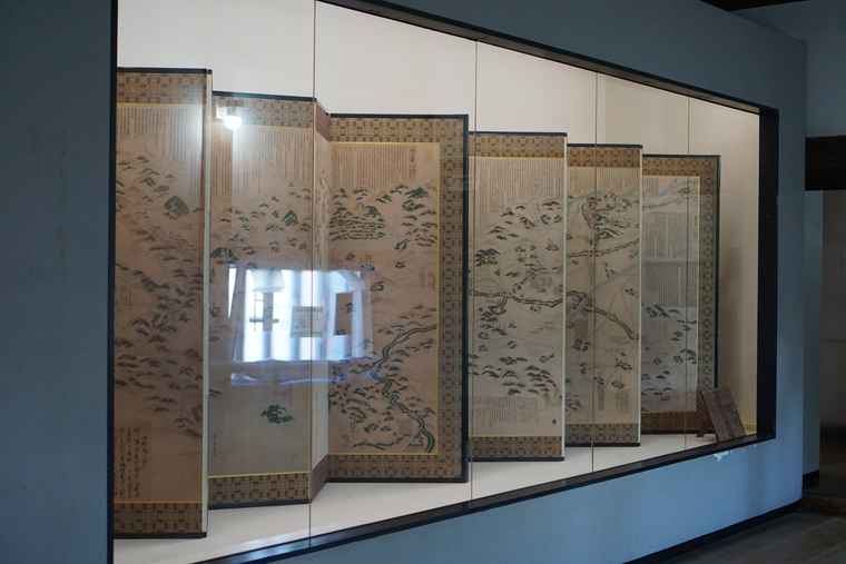 犬山駅 城内の展示