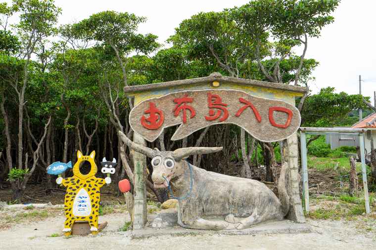 西表島　油布島観光