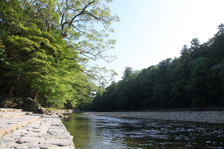 伊勢神宮・内宮 御手洗場