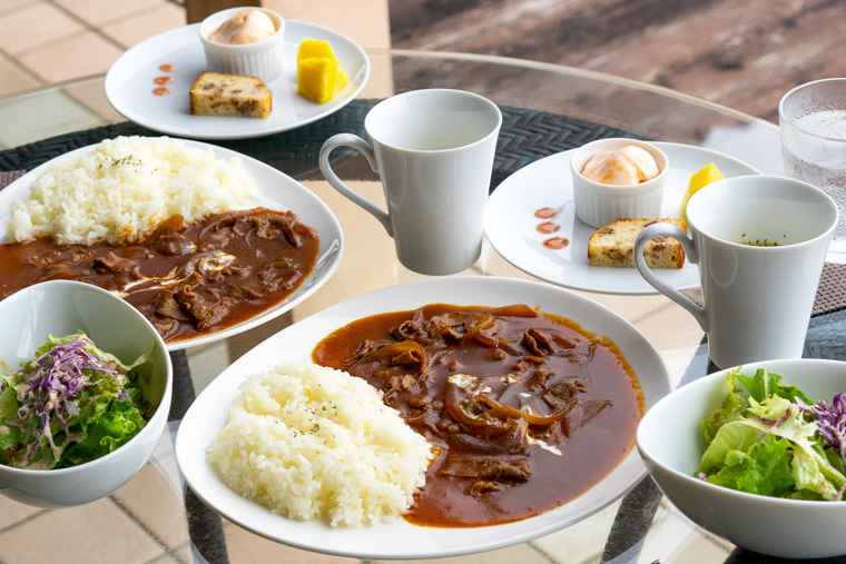 石垣島　シーフォレストのハッシュドビーフ