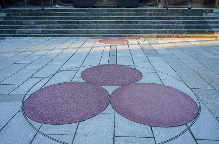 出雲大社 御本殿前の石畳