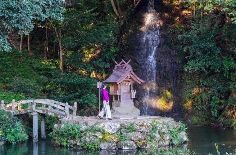 出雲大社 亀の尾の滝