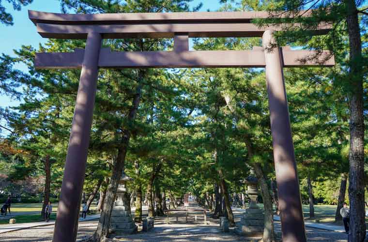 出雲大社　「三の鳥居」