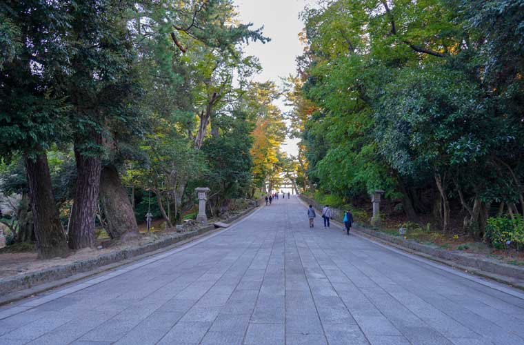 「出雲大社」下り参道