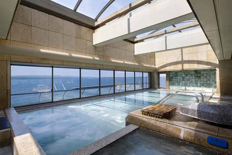 男性大浴場　野天風呂