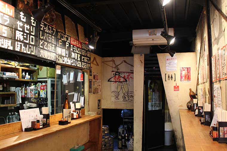立ち飲み居酒屋　大笑（だいしょう）店内
