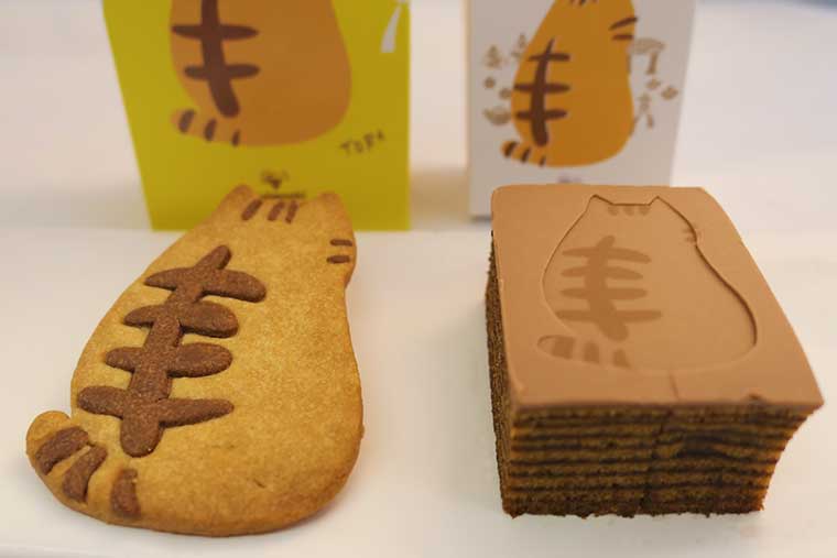 洋菓子工房ぶどうの木「にゃんこ」シリーズ