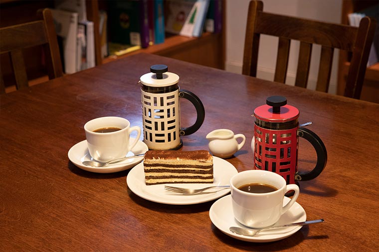 軽井沢星野エリア　ハルニレテラス　丸山珈琲