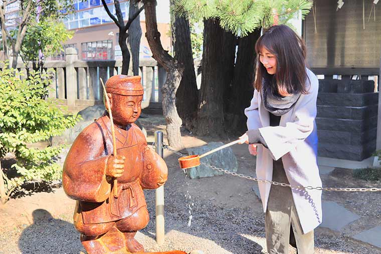 恵比寿神の御像