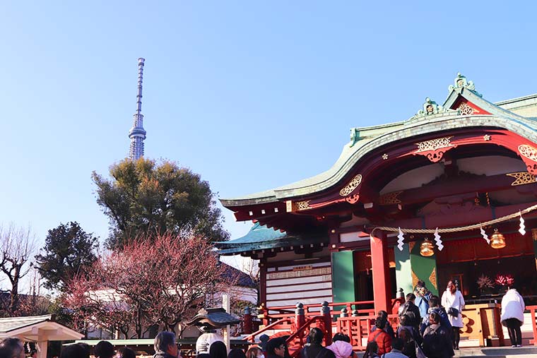 亀戸天神社