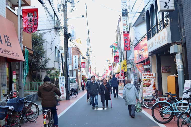 東京・亀戸の街