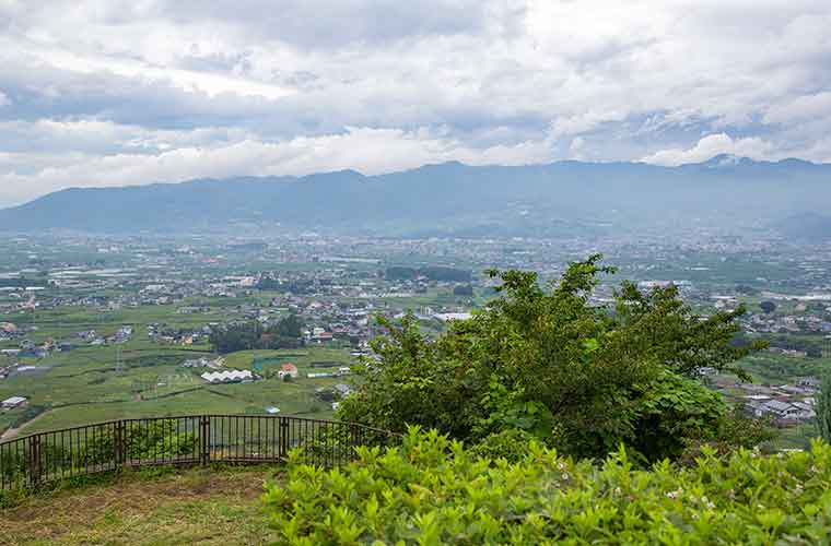勝沼ぶどう郷　甲州市勝沼ぶどうの丘