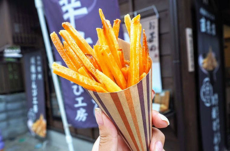 菓匠右門 川越けんぴ工房直売店の「芋けんぴ」