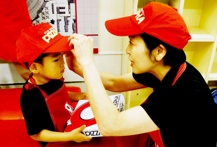 キッザニア東京　ピザショップ