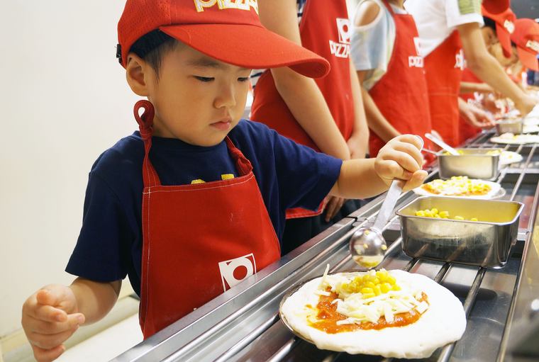 キッザニア東京　ピザショップ