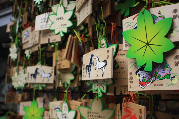 貴船神社の絵馬