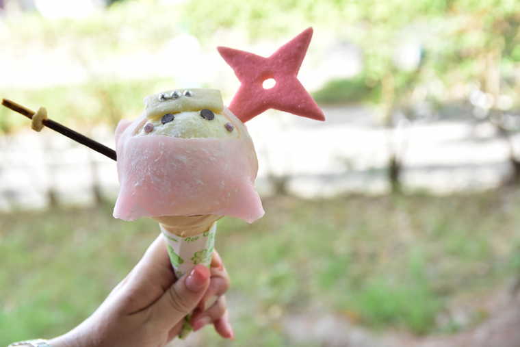 金シャチ横丁　CAFE DINER POP★OVERの忍者アイス