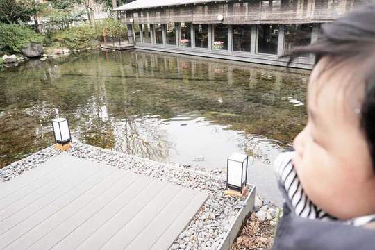 水辺のカフェテラス