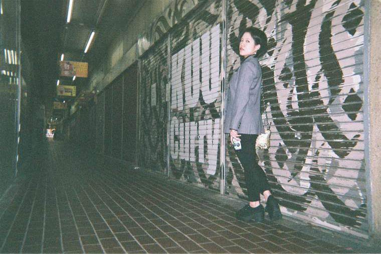 元町高架通商店街　写ルンです