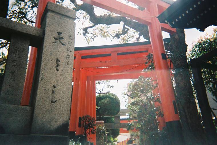 松尾稲荷神社　鳥居