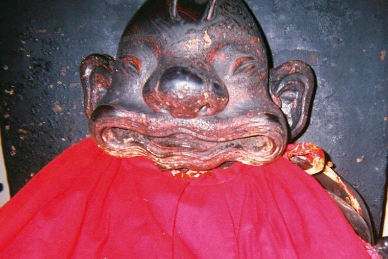 松尾稲荷神社　ビリケンさん