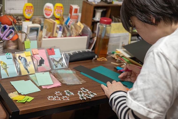 「くまばち 造形雑貨店」体験レッスンも