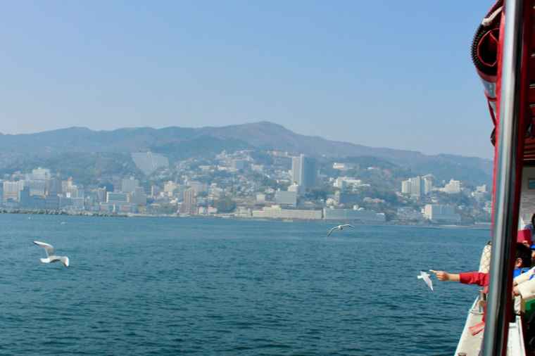 サンレモ号から観た風景