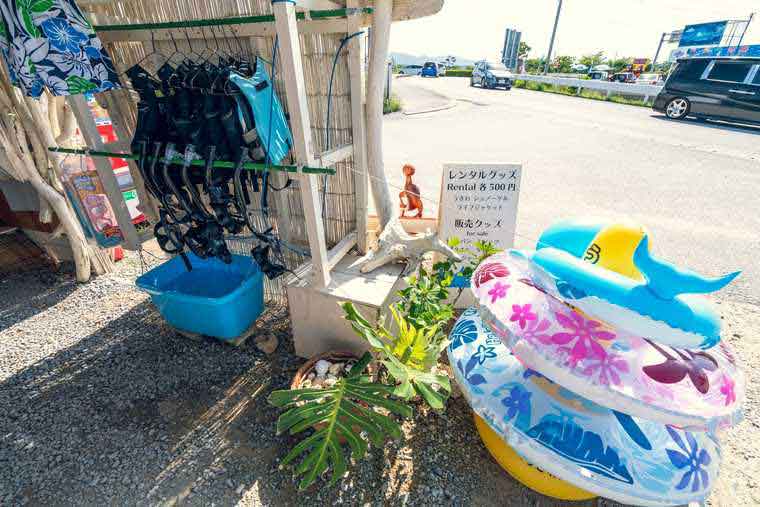 古宇利島ビーチサイド