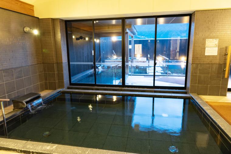 熊野古道　熊野倶楽部　「湯浴みぼっこ」 温泉　新湯ノ口温泉　内湯