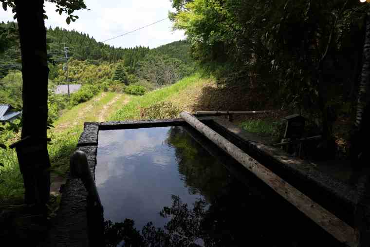 黒川温泉　旅館こうの湯　立ち湯