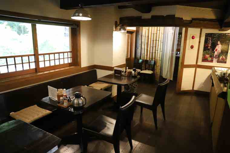 黒川温泉　あか牛　「カフェレストラン わろく屋」