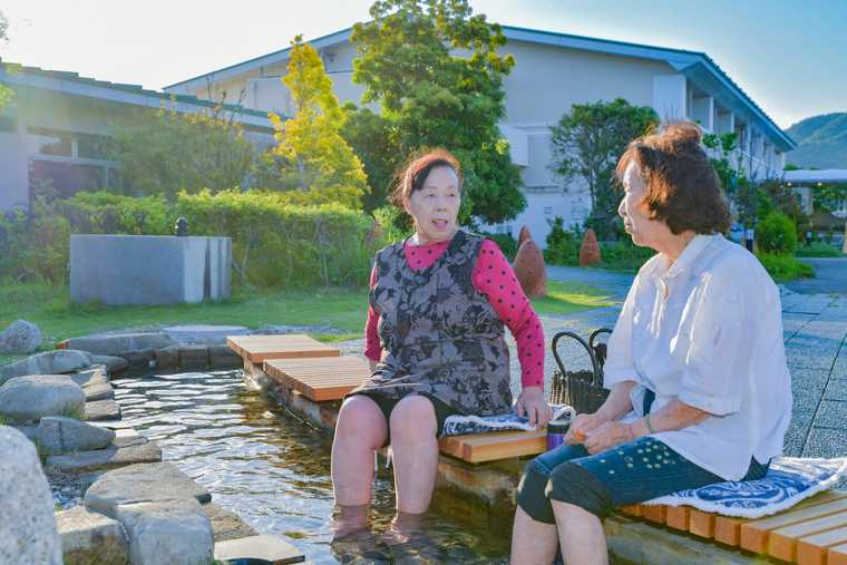 ラグーナテンボス　ラグーナの湯　足湯
