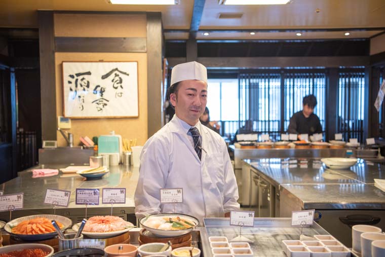 ラビスタ函館ベイ和食主任の藤田さん