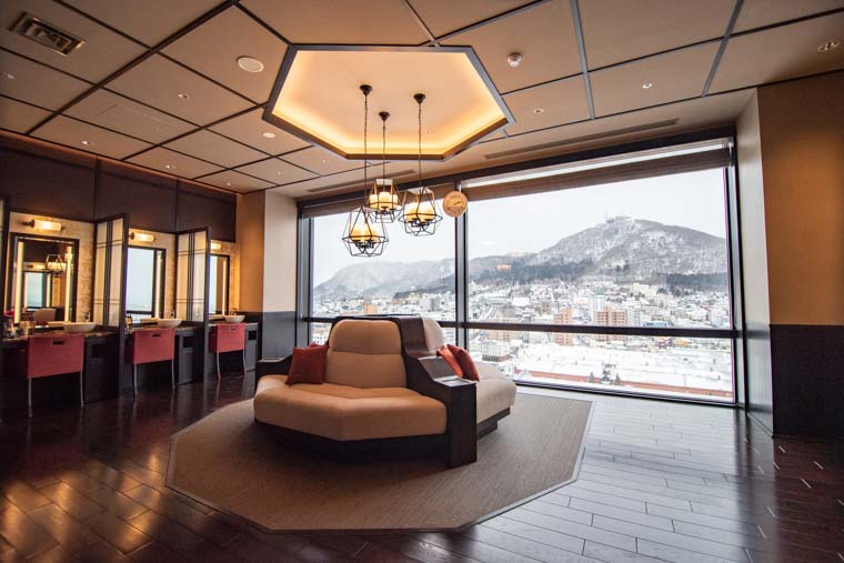 ラビスタ函館ベイのパウダールーム