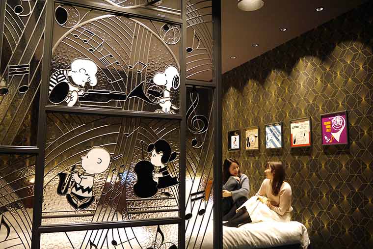 リーベルホテル アット ユニバーサル・スタジオ・ジャパン「ピーナッツ・ジャズ・ルーム」