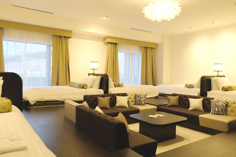 リーベルホテル アット ユニバーサル・スタジオ・ジャパン「スペーシャスルーム グランド」