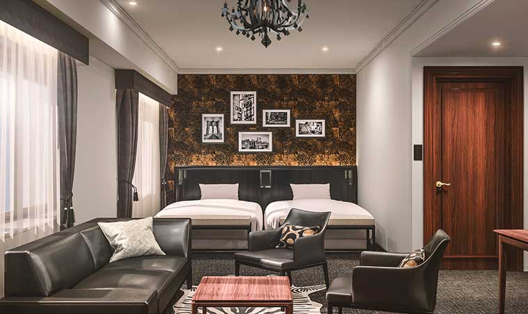 リーベルホテル アット ユニバーサル・スタジオ・ジャパン「ラグジュアリーフロア」