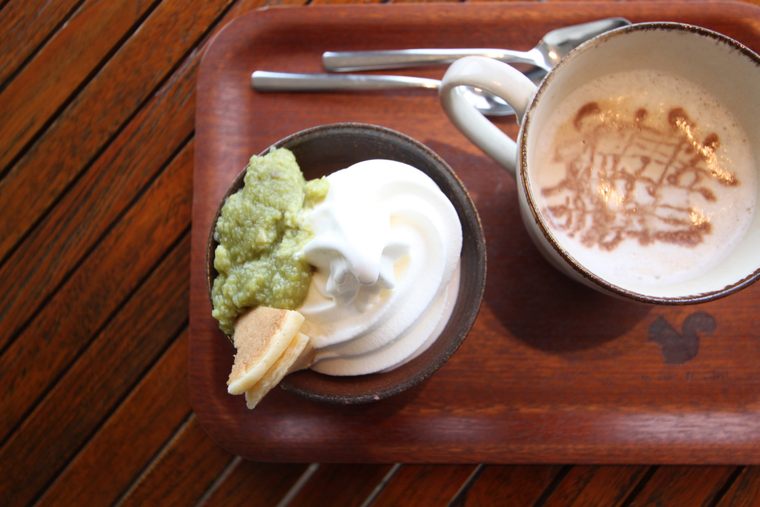 松島 ずんだパフェ