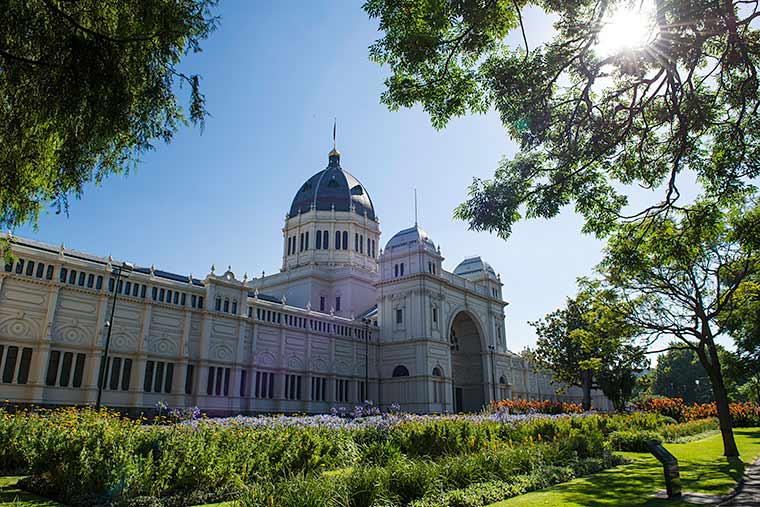 ロイヤル・エキシビジョン・ビルとカールトン庭園