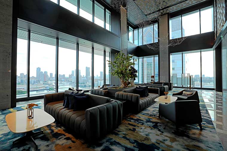 メズム東京 ロビー