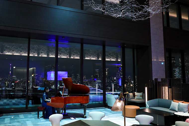 メズム東京 ロビー