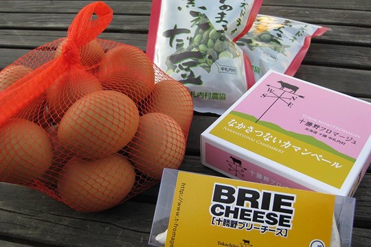 中札内は乳製品や豆類などが特産品