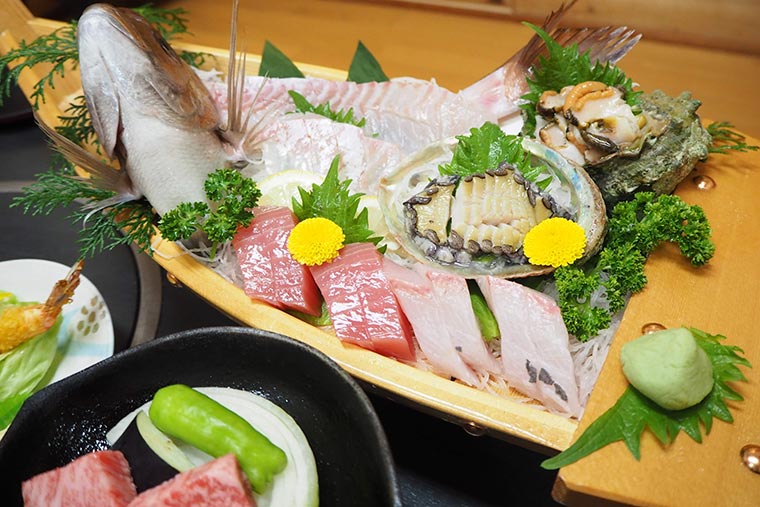 味の宿　みち潮　夕食