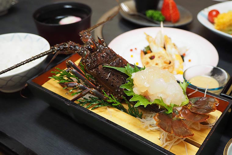 味の宿 みち潮 夕食