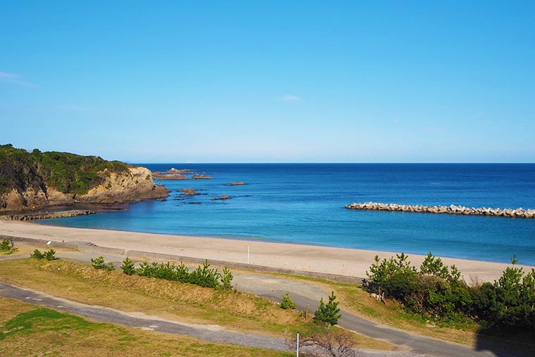 味の宿 みち潮 客室からの景色