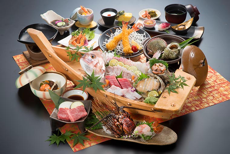 味の宿　みち潮　夕食