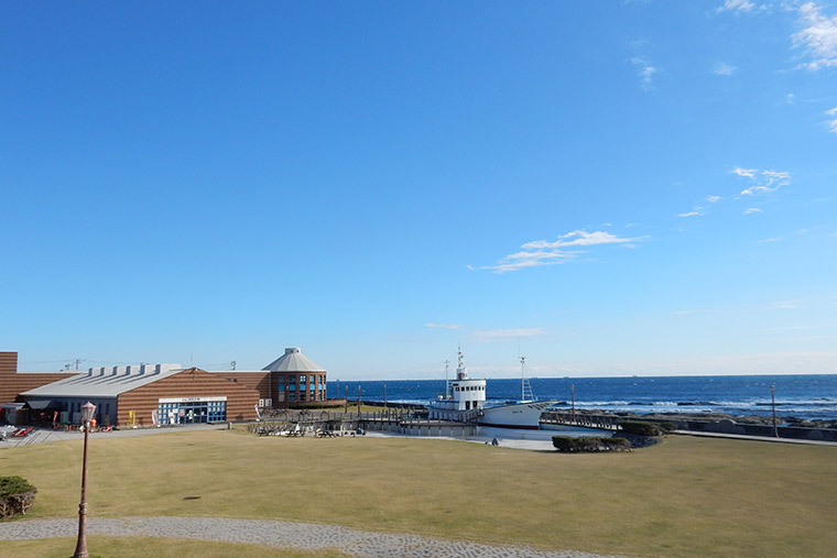 「道の駅ちくら・潮風王国」広場