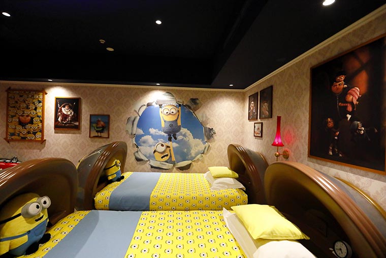 ホテルユニバーサルポート「ミニオンルーム」